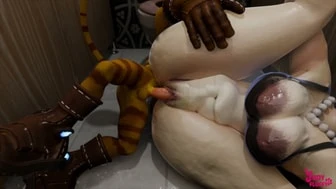 Carol Holiday got stretched by Ratchet at the bathroom - EPISODE 1 - CREEPY OFFER thumbnail