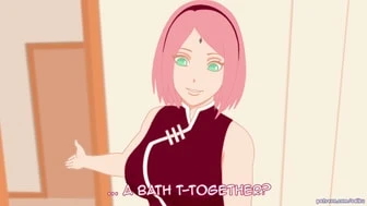 Futa Sarada and Sakura - [Odiku] thumbnail