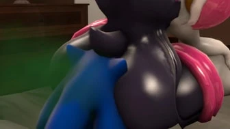 Rouge and sonic by BigASSets42424 thumbnail