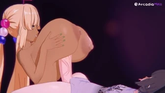 Ina x Sana Paizuri (4K) thumbnail