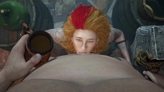 Thrud blowjob Father thumbnail