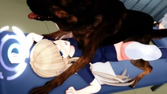 Toki Blue Archive Dog bestiality thumbnail