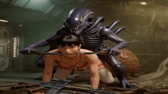 Nell Fuck Alien Xenomorph thumbnail
