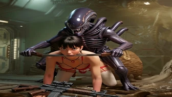 Nell Fuck Alien Xenomorph thumbnail