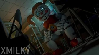 Circus Baby anal cum (x3milky3d) thumbnail