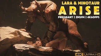 Lara & Minotaur [Pregnant][Zmsfm][4K60FPS] thumbnail