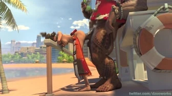 Lifeguard Kiriko x Mauga (Dzooworks) thumbnail