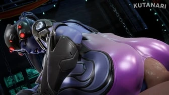 Widowmaker riding cock thumbnail