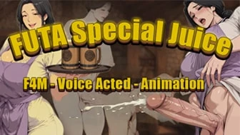 Futa Special Juice - [Voice Acted] [F4M] [CEI] [Roleplay] [Futa on Male] [Animated] thumbnail