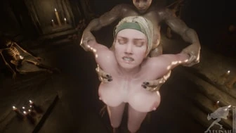 Cassie Cage x Sheeva [Regina3D][1080p] thumbnail