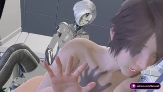Cyber Futa Roughly Fucks Femboy Then Uses Long Vibrator on Him thumbnail