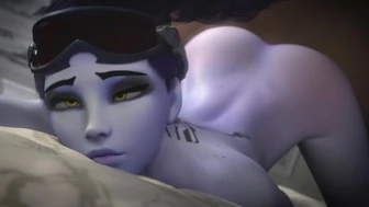 Widowmaker Blowjob & Anal (Fart Edit) thumbnail