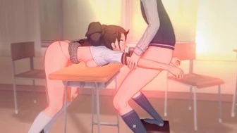 Rise Kujikawa Blowjob in class thumbnail