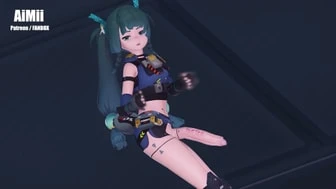 【FUTA】QingYi Futanari Dance 「Dirty work」【ふたなり青衣】【Zenless Zone Zero】 thumbnail