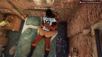 Spanish Fan Roughly Fucks Argentinian Girl in New York Hotel thumbnail