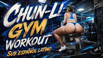 Chun-Li gym workout(SUB) By AxenAnim thumbnail