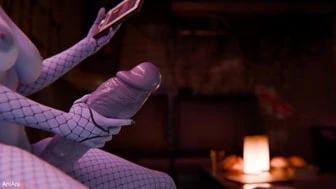 Multiverse - Aunt Cass & Widowmaker [Nude] [AniAniBoy] Sub Spanish thumbnail