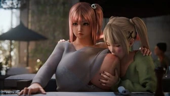 Honoka & Marie Rose Breastsucking 2 [Vreya3D][4K60FPS] thumbnail