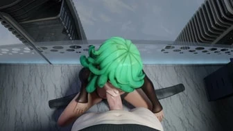 Kiriko Tatsumaki Blowjob POV thumbnail