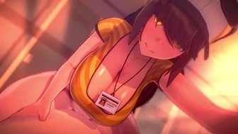 Thick Thighed Barista Bouncing on it thumbnail