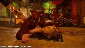 Bokoblin Roughly Fucks Princess Zelda - Facial & Creampie thumbnail
