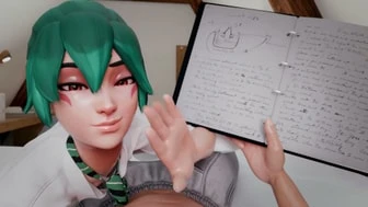 Kiriko Loves &amp#34;Studying&amp#34; thumbnail