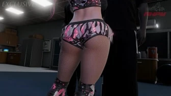 Alexa Bliss stretching session [mphwrestling] thumbnail