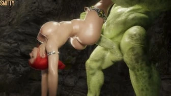 Quiet punished with an Orc thumbnail
