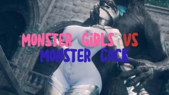 Monster Girls vs Monster Cock thumbnail