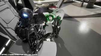 Terminator Fucks Cyber Girl Hard - Oral & Pussy thumbnail