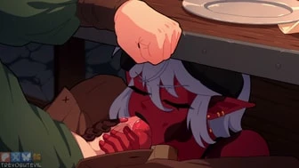 Calico under the table [TrevoButEvil] thumbnail