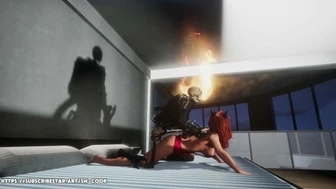 Ghost Rider Rough Fucks Girl in NYC Hotel | Hard Sex thumbnail