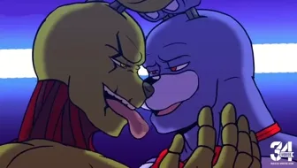 Bonnie X Springtrap Making Out Version 2 thumbnail