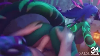 Neeko Creampied (Salsen3D) 썸네일