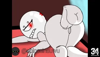 Blacmi getting fucked by yimmy/rule34 thumbnail