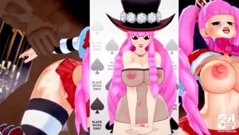 One Piece Girls Hip Sway (Blacked) thumbnail