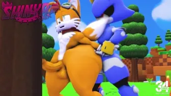 Metal Sonic fucking Tails