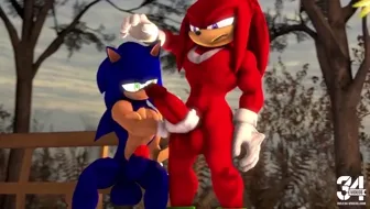 Sonic Handjob Knuckles