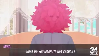 Mina ashido demonstrates her skills miniature