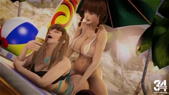 Lei Fang & Hitomi [Blackjr][4K] thumbnail