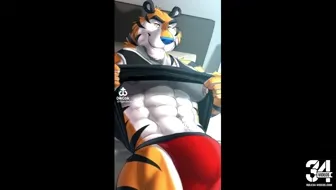 Tony The Tiger Twerking