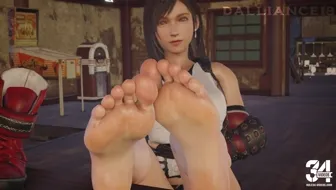 Tifa Foot Tease thumbnail