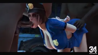 Officer Jill & Thugs [0Zman][4K] thumbnail