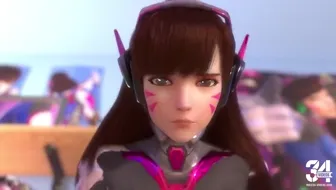 D.Va Fan Service - Rule 34 - Lvl3toaster miniature