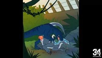 Ciello fucks Blue (Jurassic World)