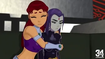 Raven & Starfire[SkuddButt] thumbnail