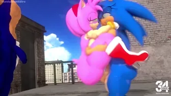 Fem futa Sonic Smash Amy miniature