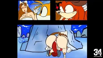 Sara and Knuckles (full)