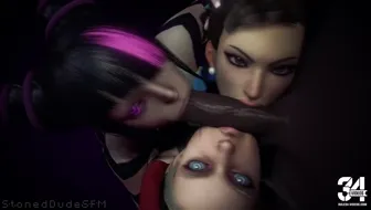 SF BJ Foursome  [Stoneddude] thumbnail