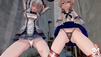 Shimakaze & Kashima - Testing Vibrators [R18] Aobee miniature